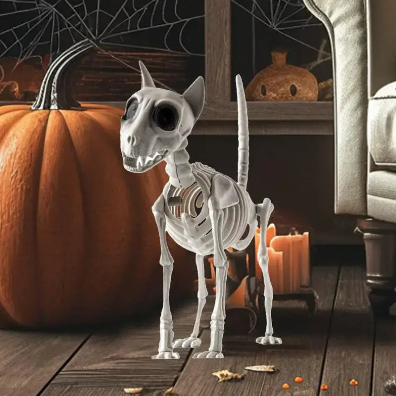 Skeleton Dog Halloween Decorations