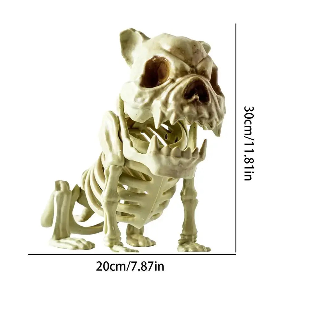 Skeleton Dog Halloween Decorations