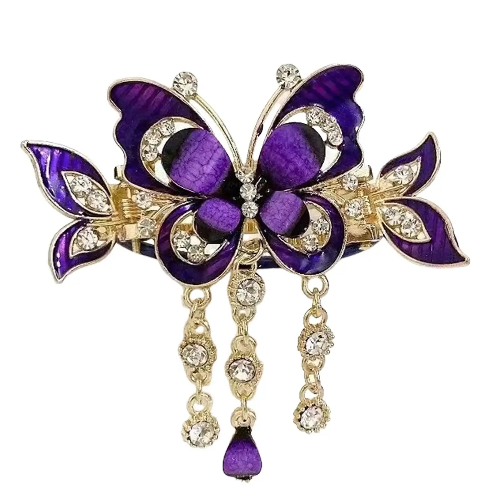 Butterfly Tassel Hair Clip