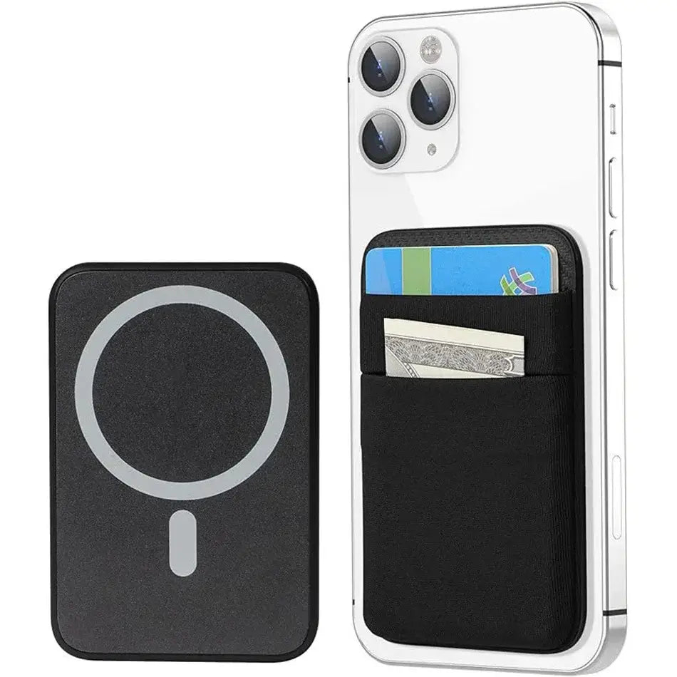 Magnetic Wallets - Cardholder | Slim, Secure, Compatible with MagSafe phones. Holds cards and cash on iPhone with strong magnetic attachment.