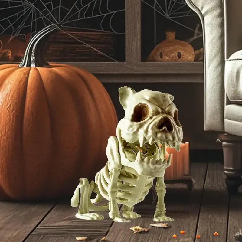 Skeleton Dog Halloween Decorations