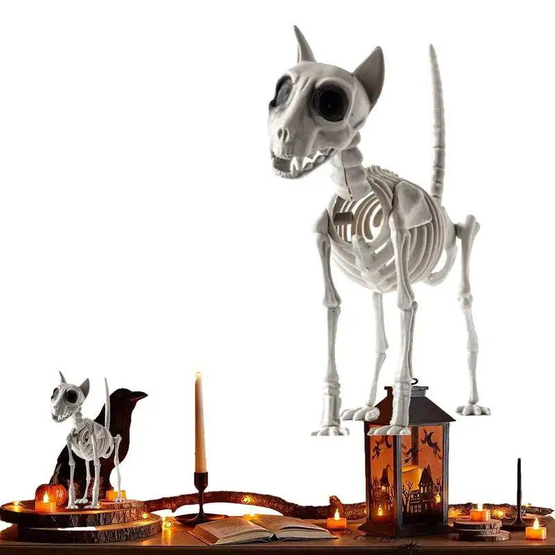 Skeleton Dog Halloween Decorations